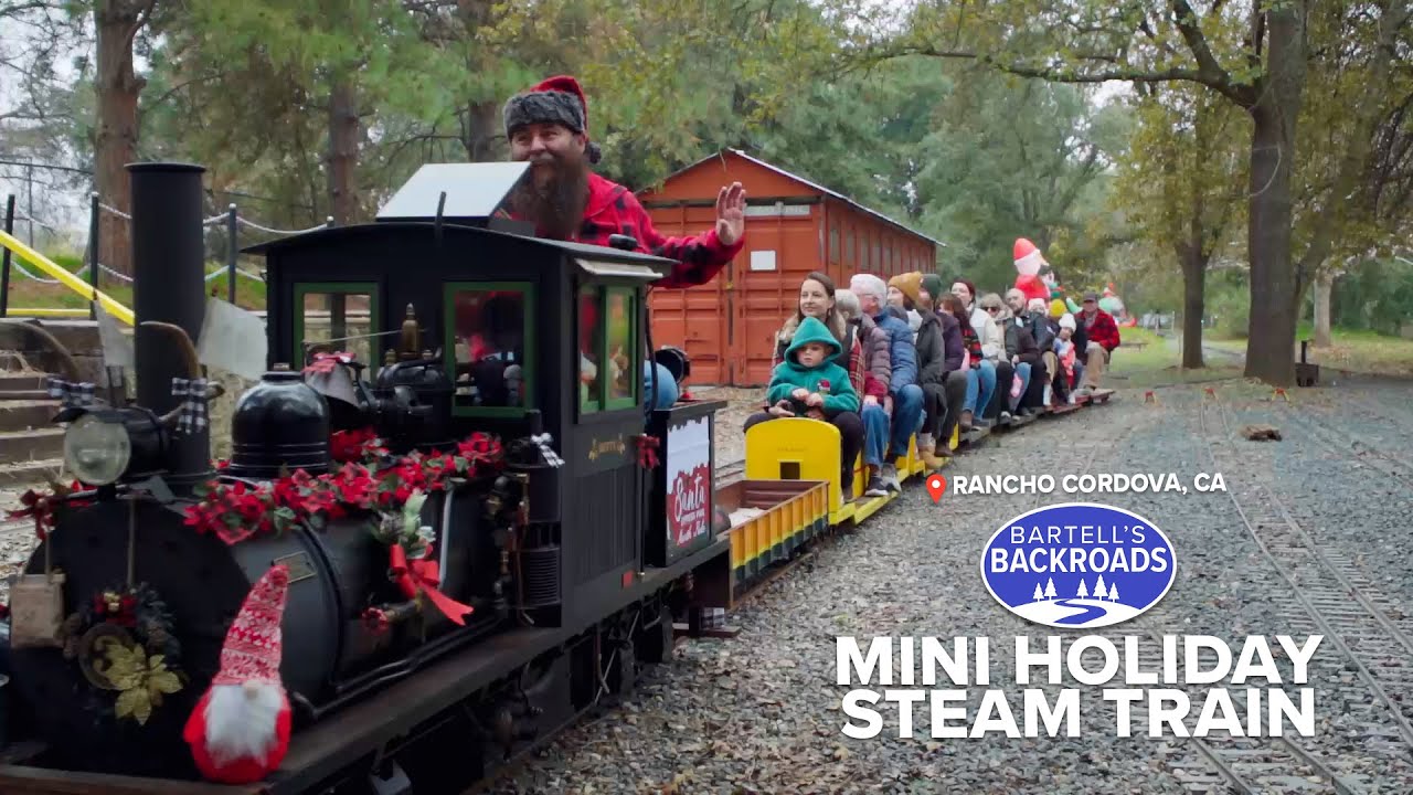 Holiday Lights and Steam Engines: Inside Sacramento’s Santa Train Tradition | Bartell's Backroads
