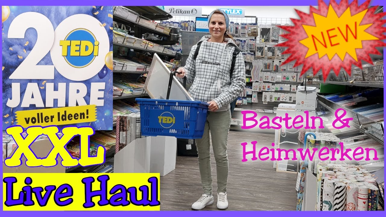 TEDI Live Shopping Neuheiten