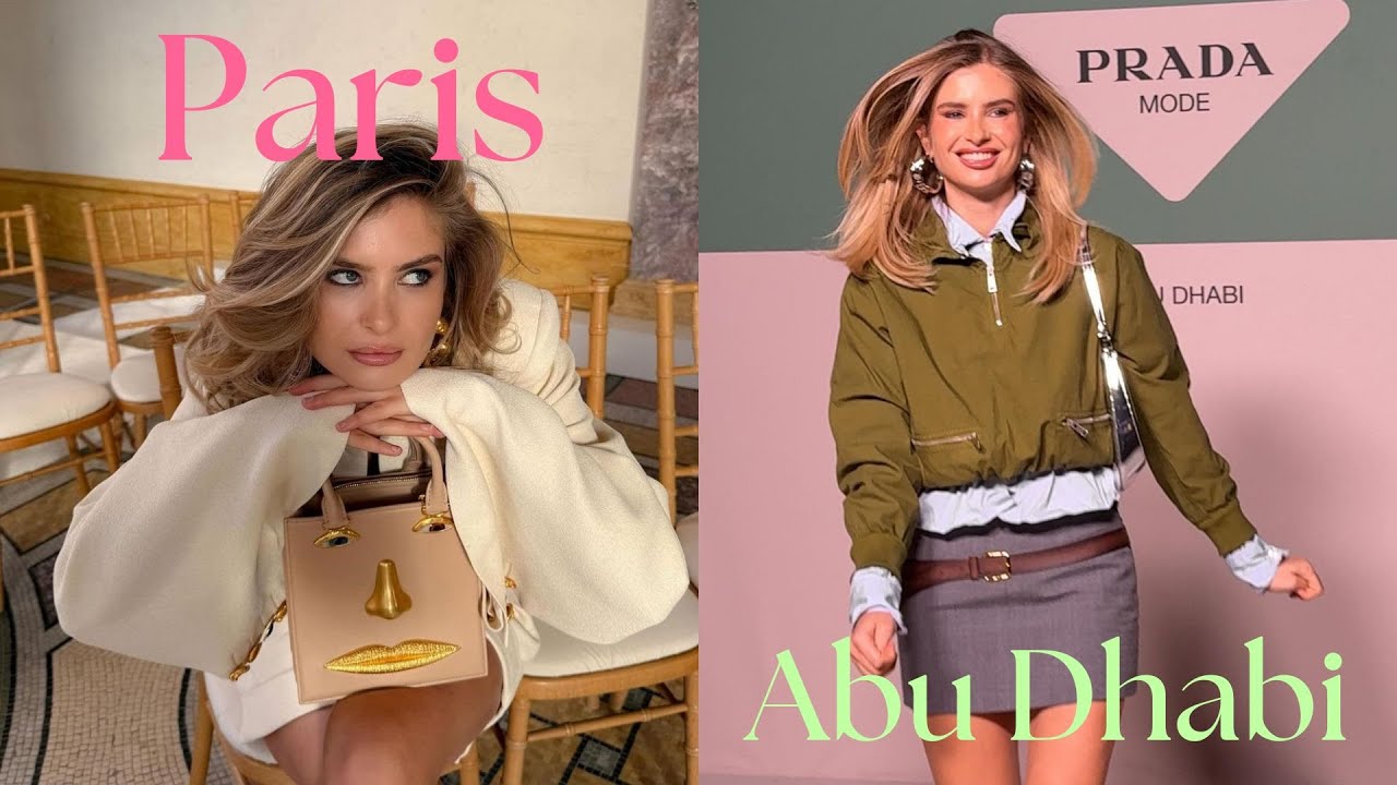 Xenia&rsquo;s HAUTE COUTURE plus Abu Dhabi with Prada!