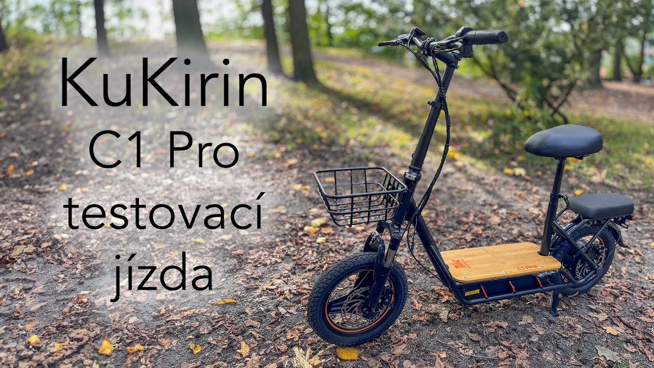 KuKirin C1 Pro - velmi příjemné překvapení za super cenu 👌. Testovací jízda 🛴