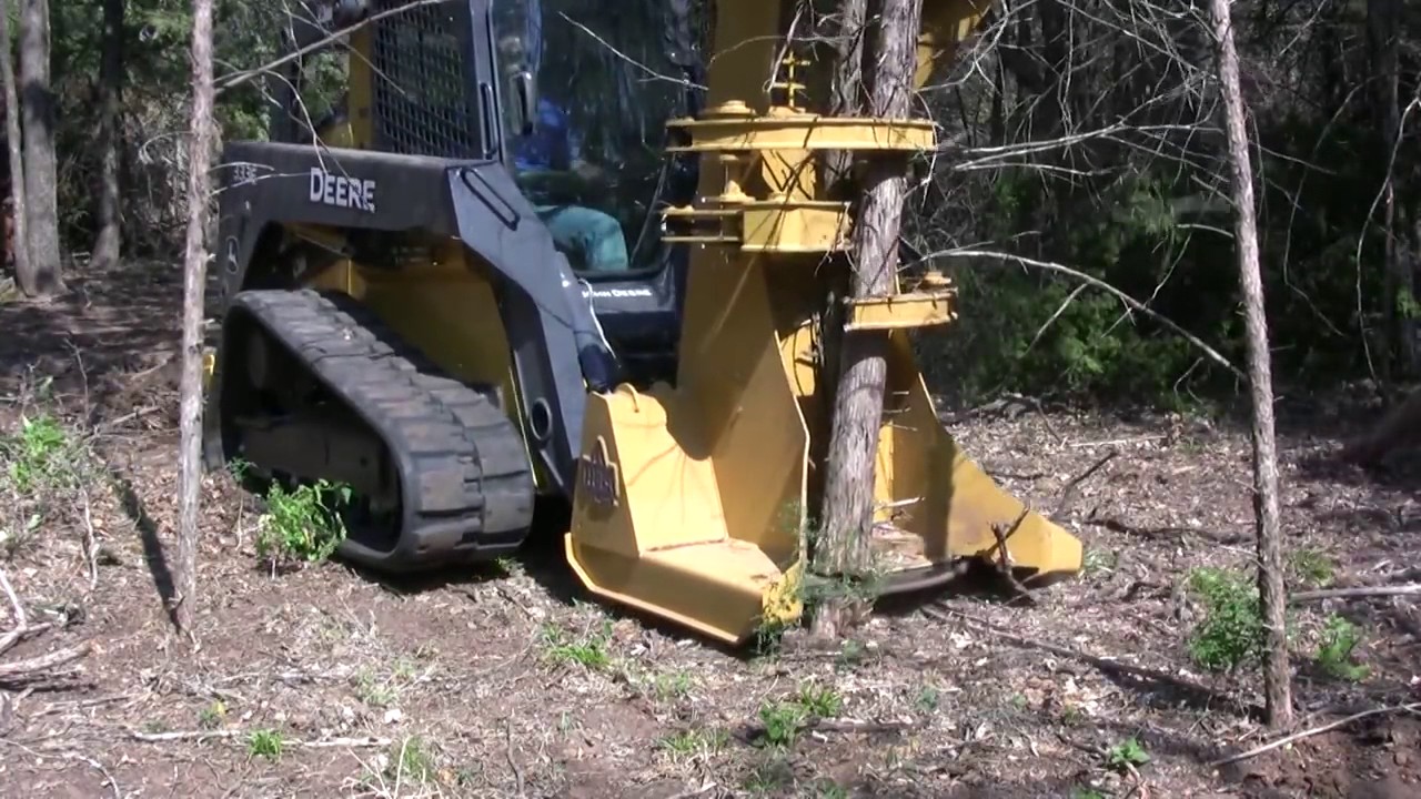 DFM Compact Feller Buncher   Compact Track Loaders