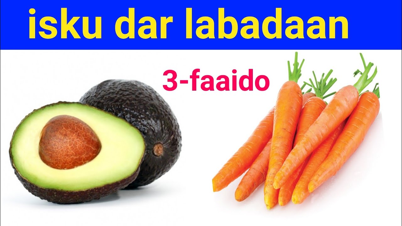 Karootada iyo afagaadhada markaa isku darto 3-daan faaido ayaa ka helee  waa hadii aaa.....