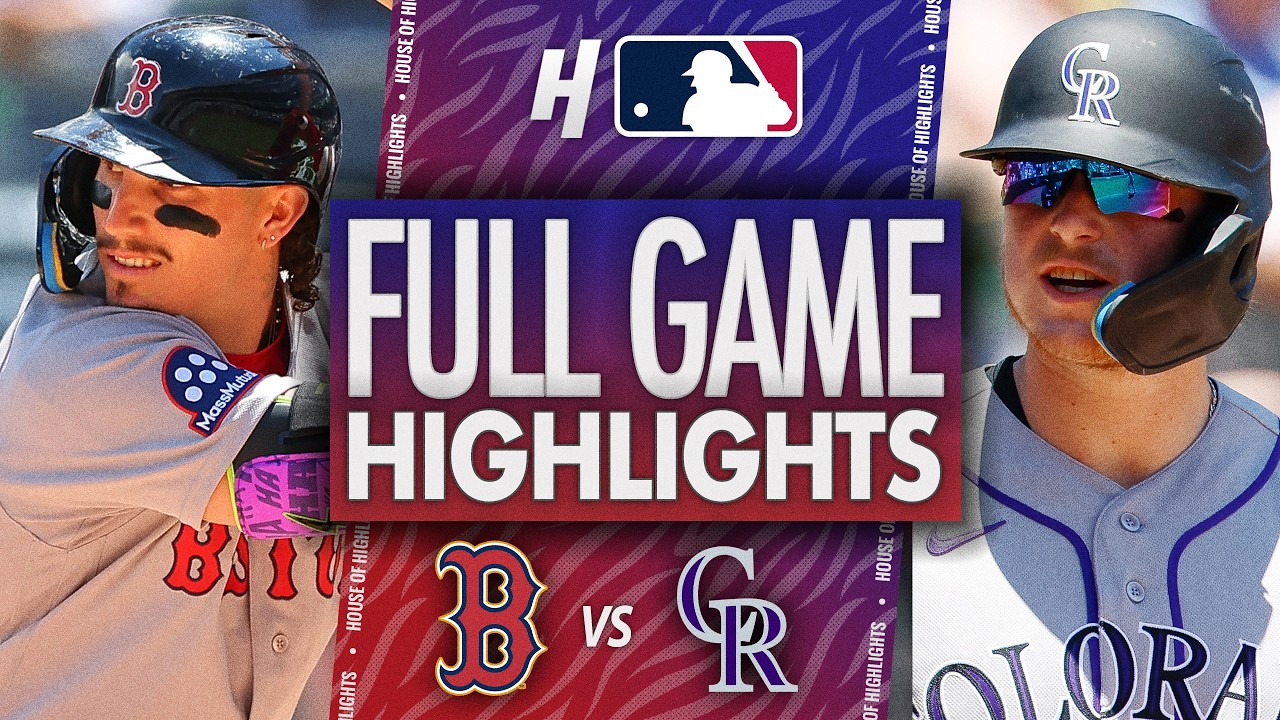 Boston Red Sox против Colorado Rockies &mdash; ЛУЧШИЕ МОМЕНТЫ МАТЧА 🔥 23 июня 2026 г. Сезон MLB