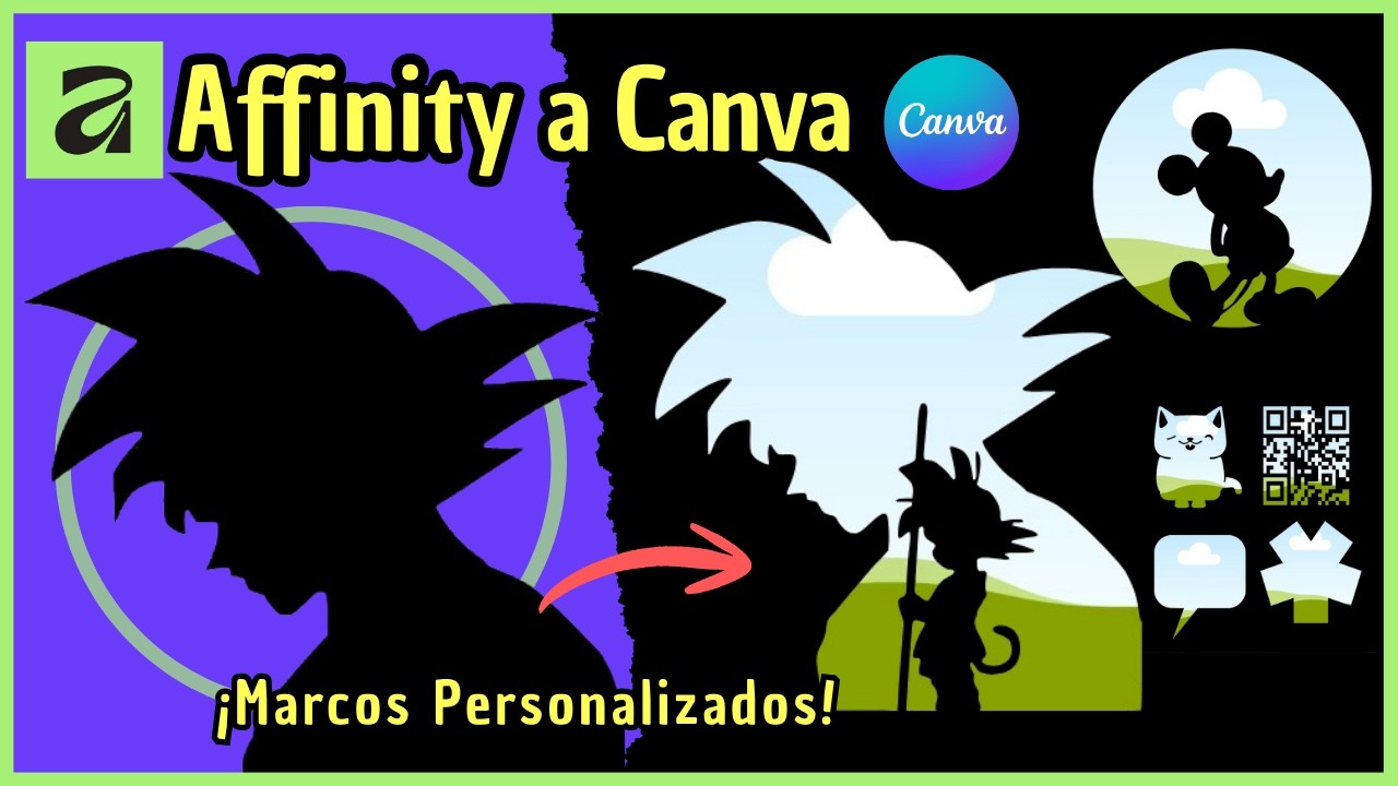 Cómo Crear Marcos Personalizados para Canva en Affinity Designer (Fácil y Rápido)
