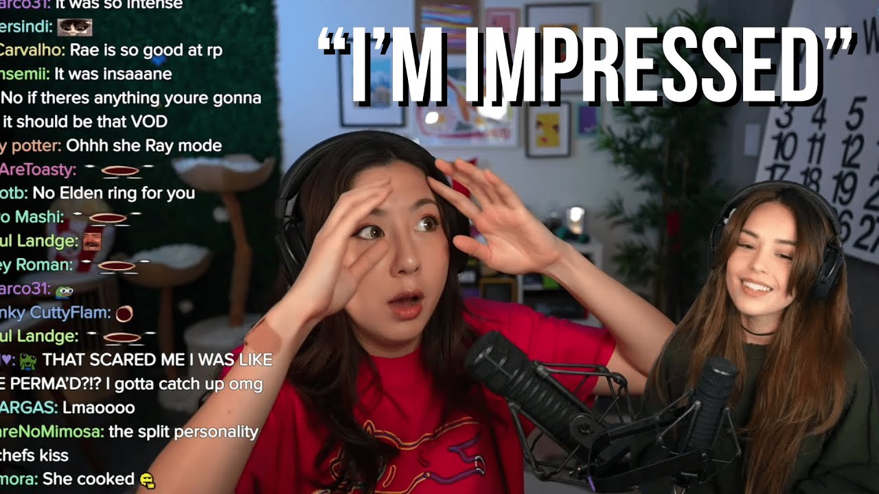 Fuslie on Valkyrae's RP