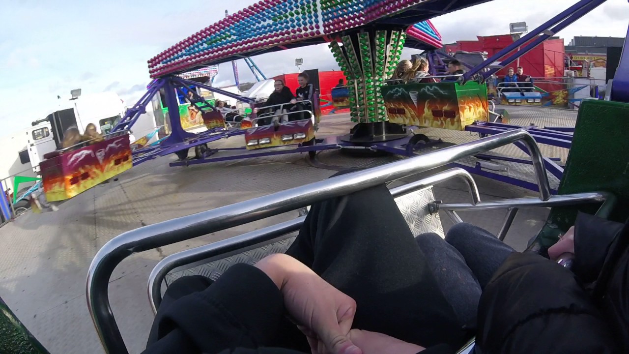 Obriens twister on ride video team valley valentines funfair 2017