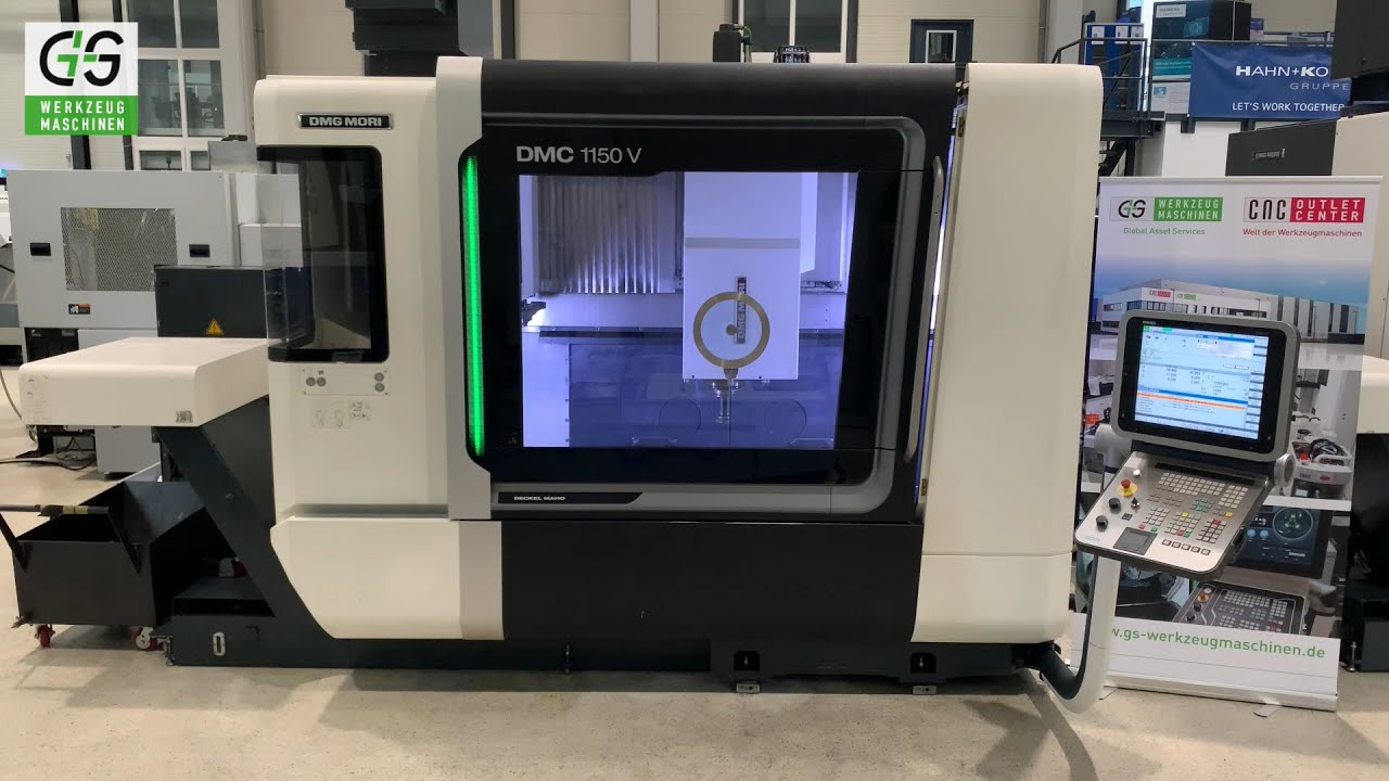 DMG MORI DMC 1150 V - G+S Werkzeugmaschinen - 3-Achs Fräsmaschine