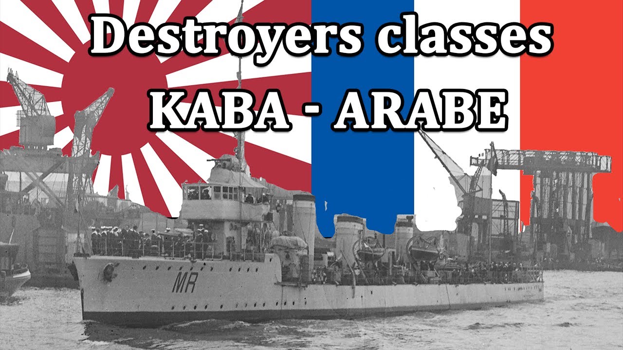 Destroyer Kaba / Arabe : La marine française à l'heure japonaise