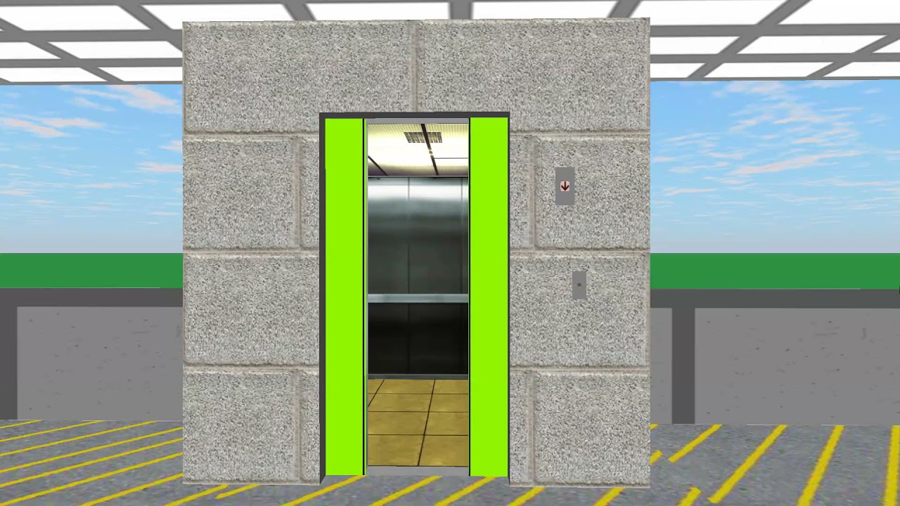 #323 Symulator Skyscrapersim: DownTown Parking Garage in Elevation City