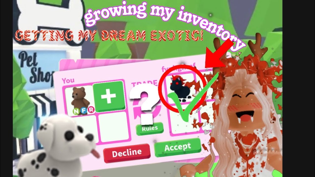 trading to get my dream inventory! .. ⭐️🤩 ( speed trading ) ✨ 