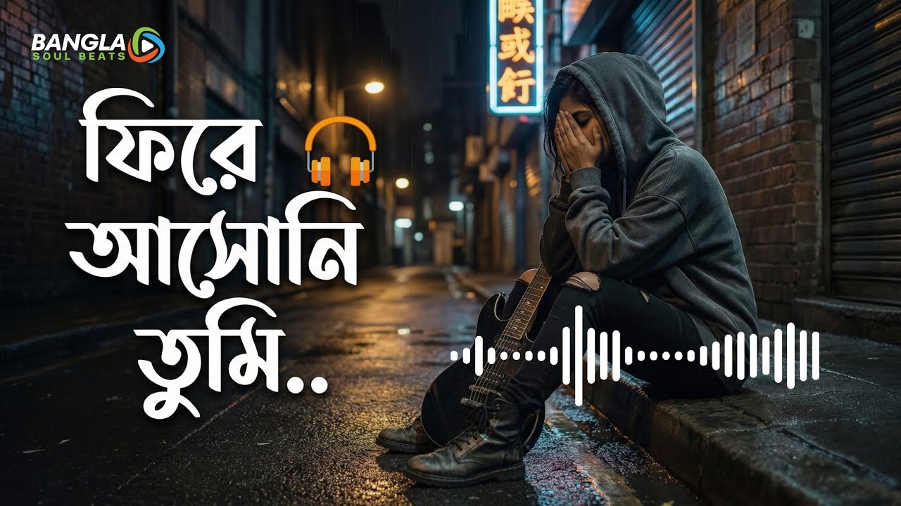 ফিরে আসোনি তুমি 💔 | Fire Ashoni Tumi | Bangla Sad Song | Emotional Breakup Song | Bangla Sad Rock