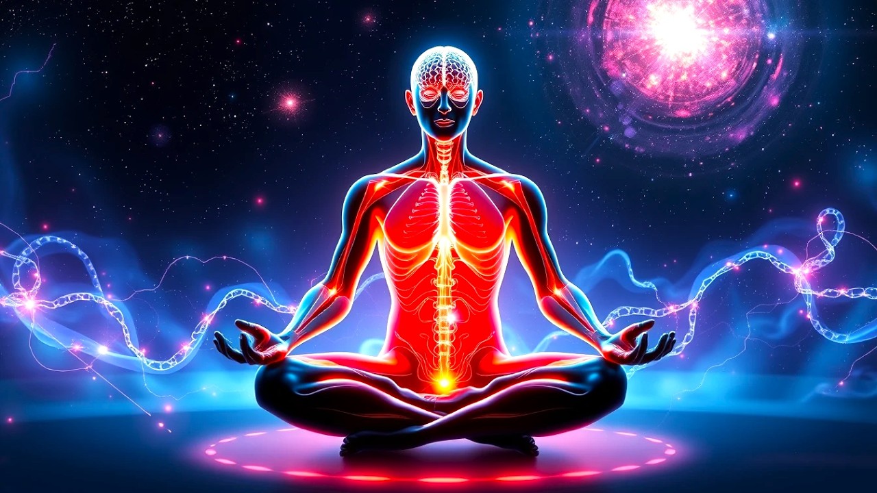 432hz + 528hz + 963hz - Stress and Anxiety | Spiritual Awakening, Whole Body Renewal.#97