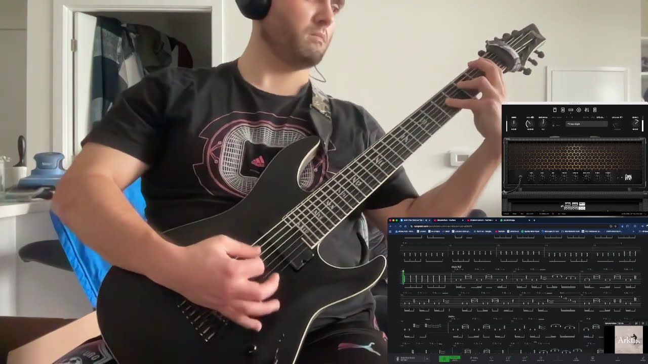 Ihsahn - Until I too Dissolve - Guitar Cover