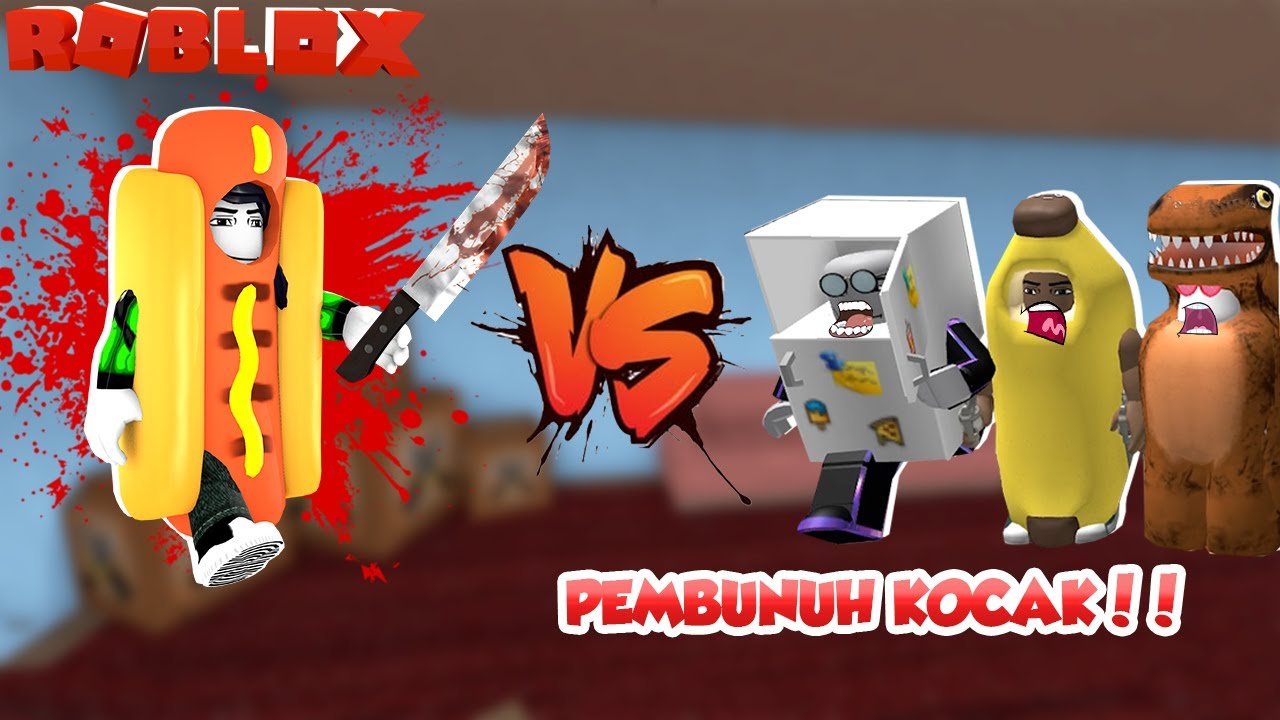MURDER MISTERY ROBLOX!!, TAPI KOK P3MBUNUHNYA KOCAK SEMUAA!!!