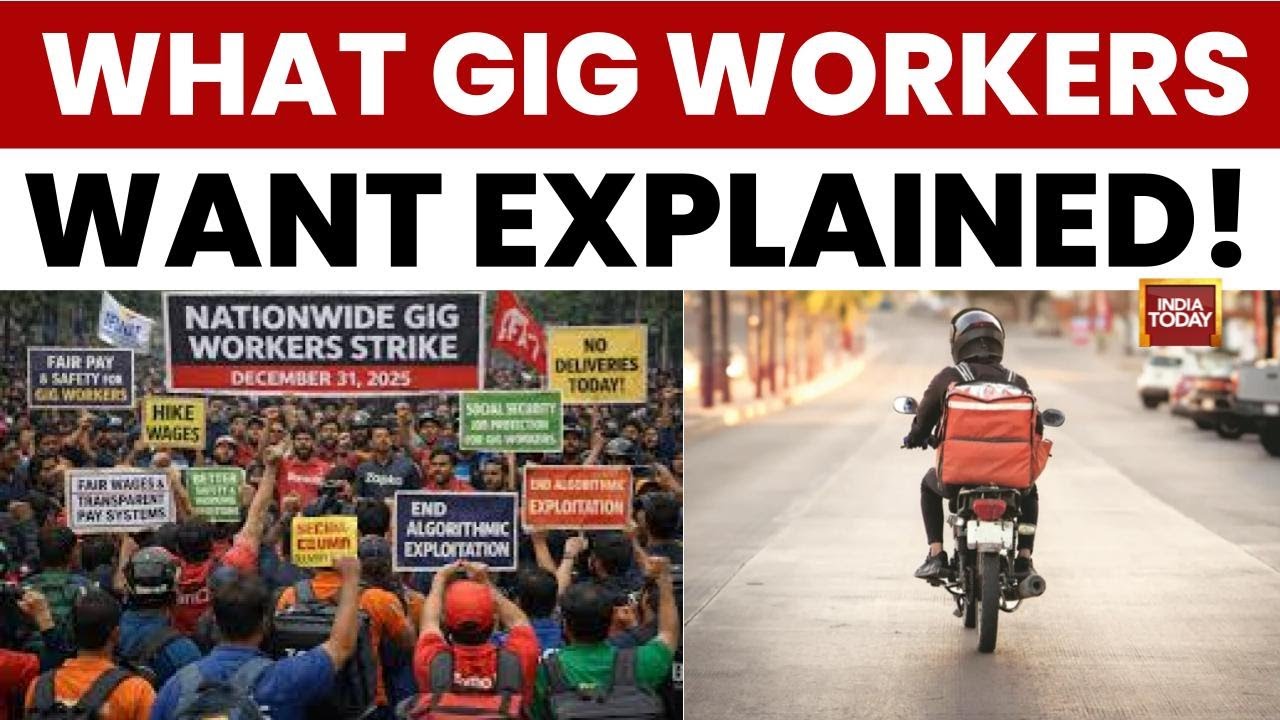 Gig Workers Strike: Nirmal Gorana Leads Nationwide Protest Against Quick Commerce Apps on New Year's