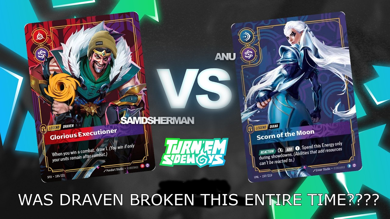 Draven vs Diana - Testing the best Vendetta decks vs @anzidmtg