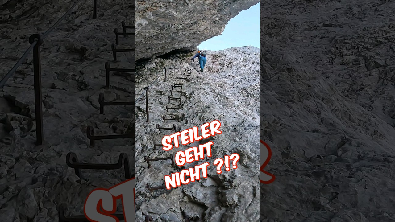 Steiler und schneller geht nicht? Zugspitze via Stopselzieher #zugspitze #stopselzieher #bergsteigen