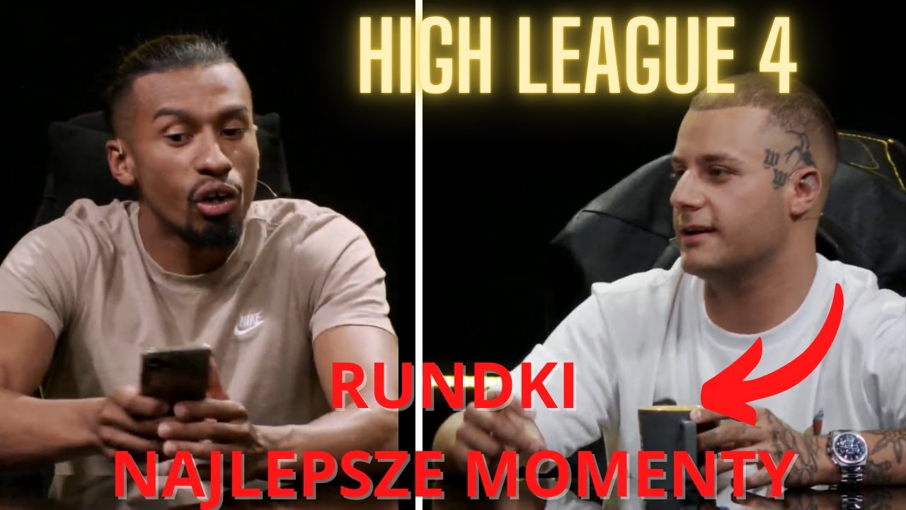 Josef Bratan vs. Macias NAJLEPSZE MOMENTY l RUNDKI l HIGH LEAGUE 4 + telefon od NITRO