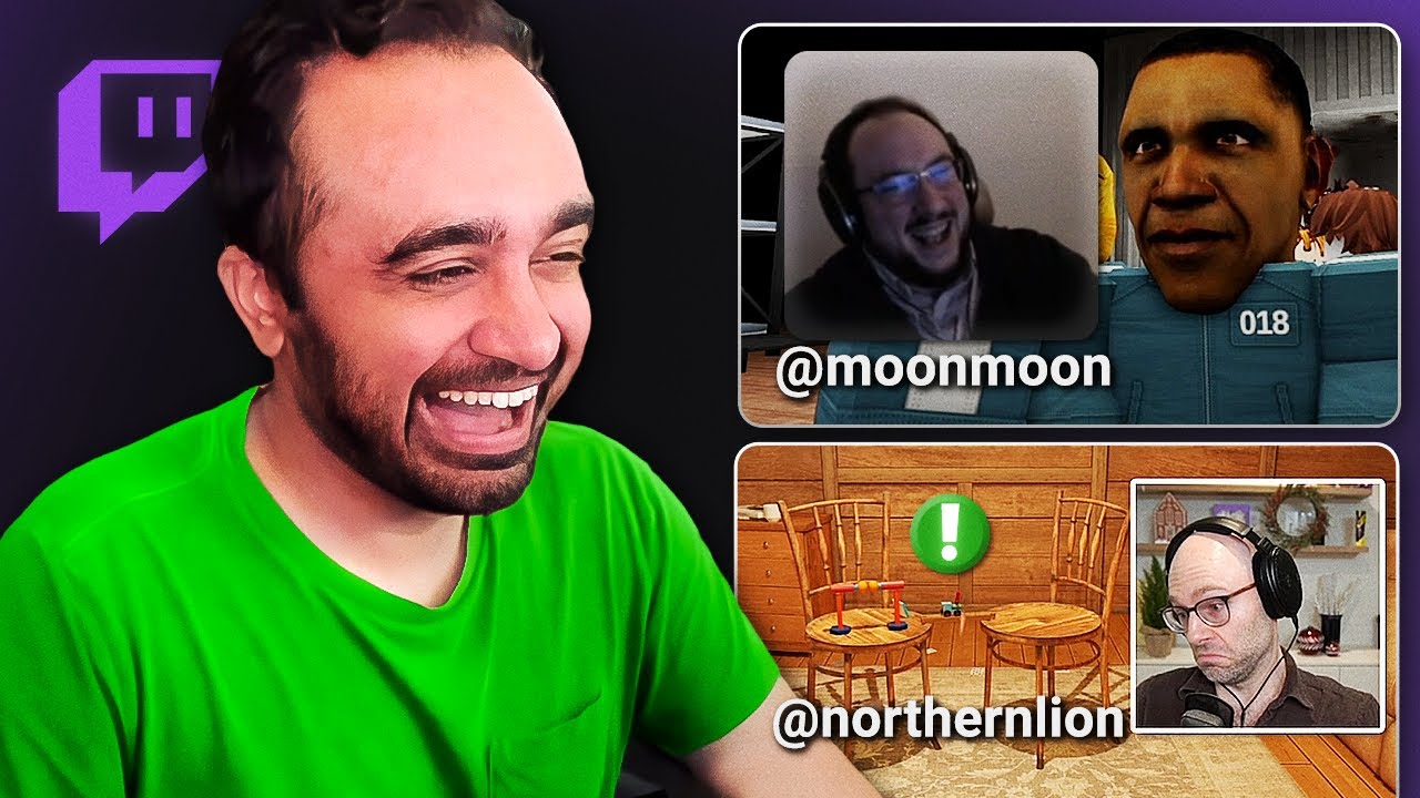 Are bald people the best streamers? Squeex finds out (Moonmoon, Northernlion, Mizkif, Itswill)