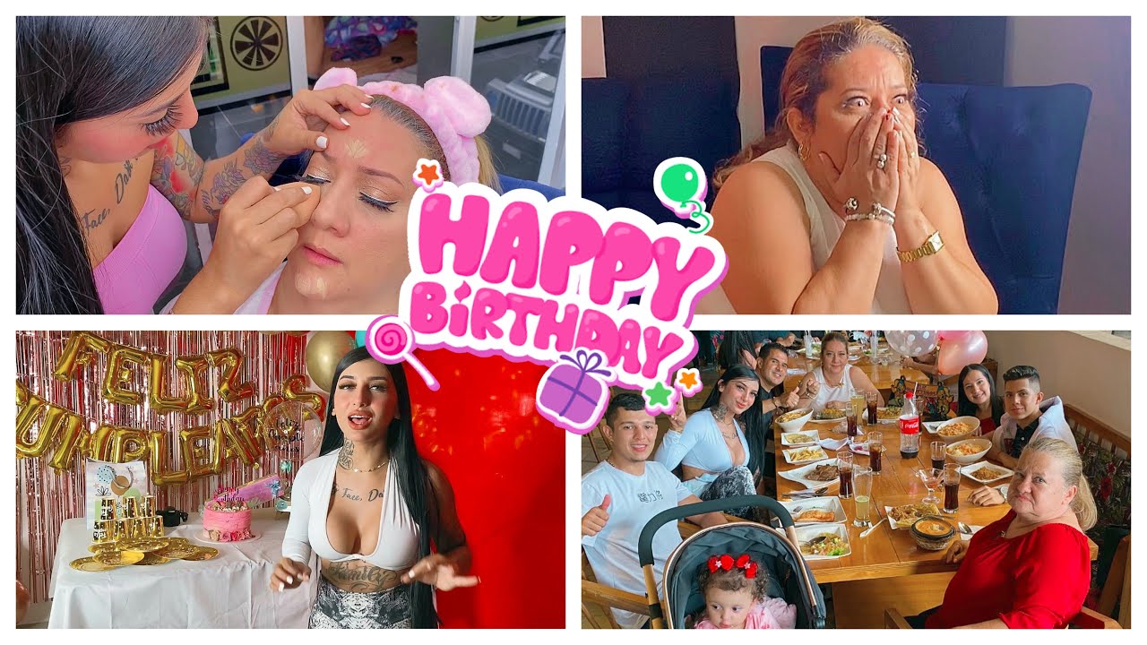 🎂SORPRENDO A MI MAMÁ EN SU CUMPLEAÑOS | Sofi Muñoz