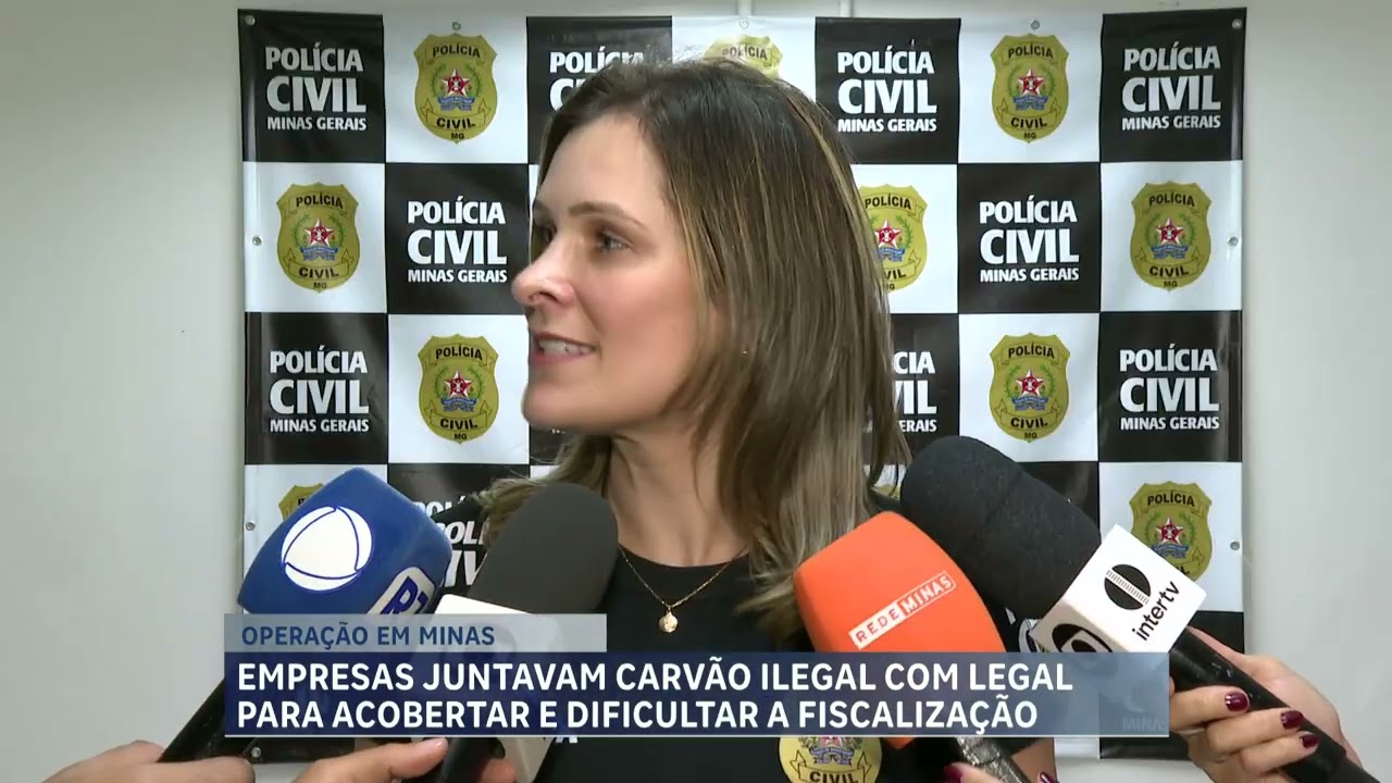 Polícia desarticula esquema de venda ilegal de carvão em Minas Gerais