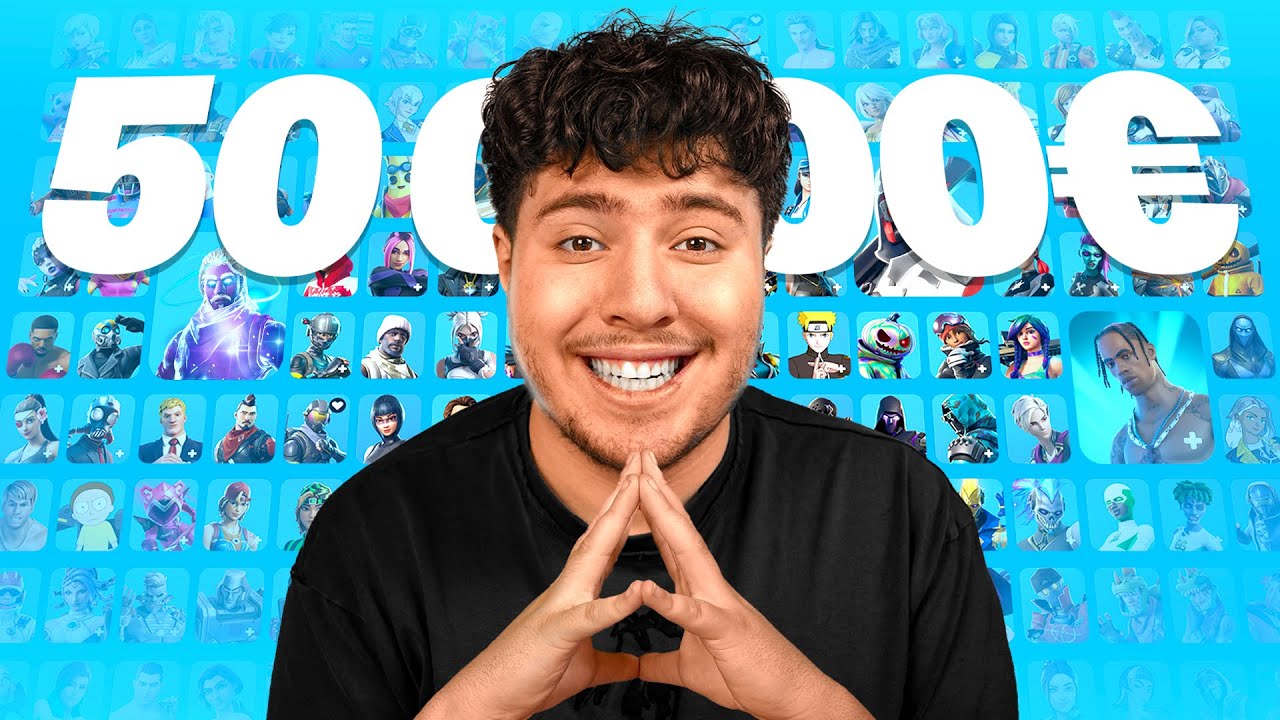 Révélation de mon Casier Fortnite à 50 000 € !