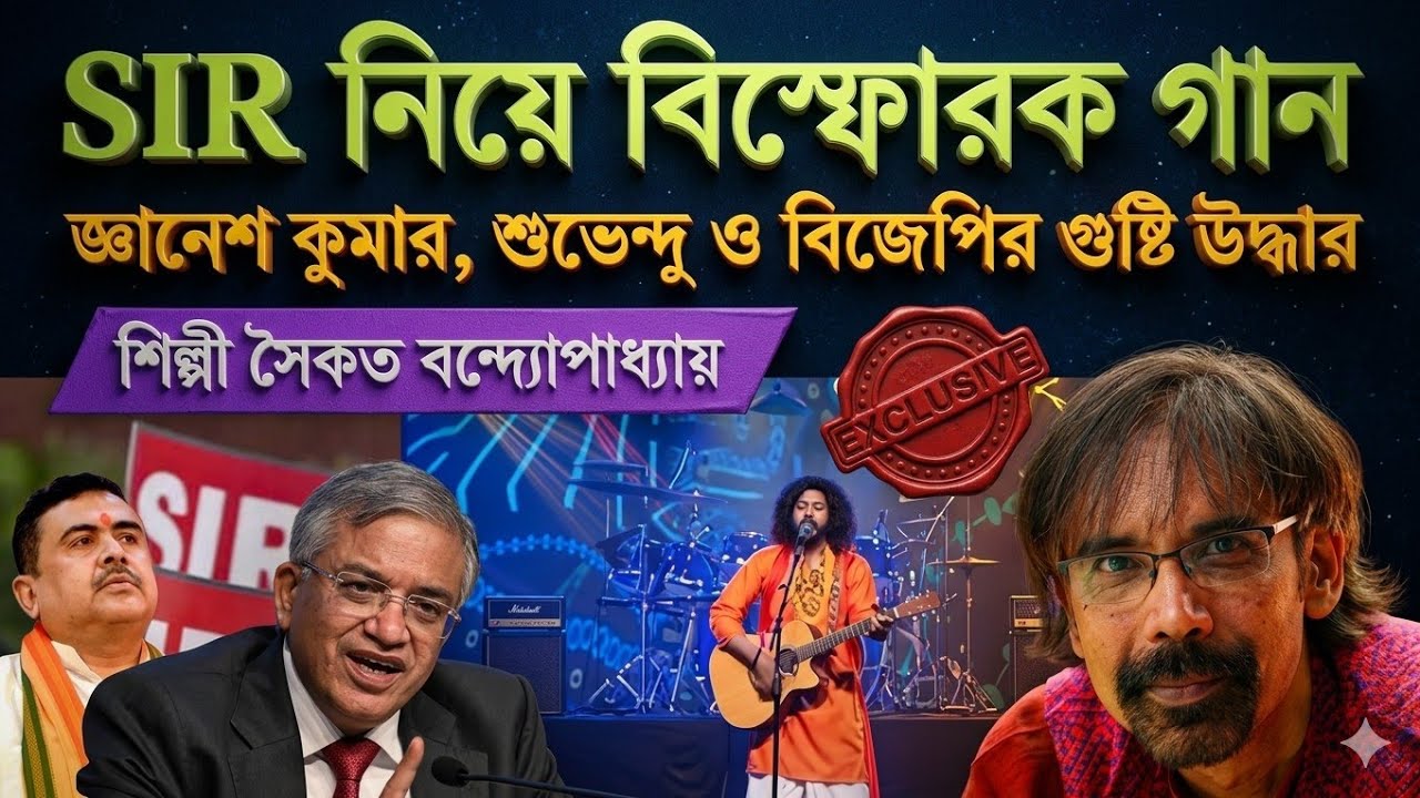 #SIR নিয়ে গান | ধুয়ে দিলেন জ্ঞানেশ শুভেন্দু নির্বাচন কমিশন ও বিজেপিকে #gyaneshkumar #suvenduadhikari