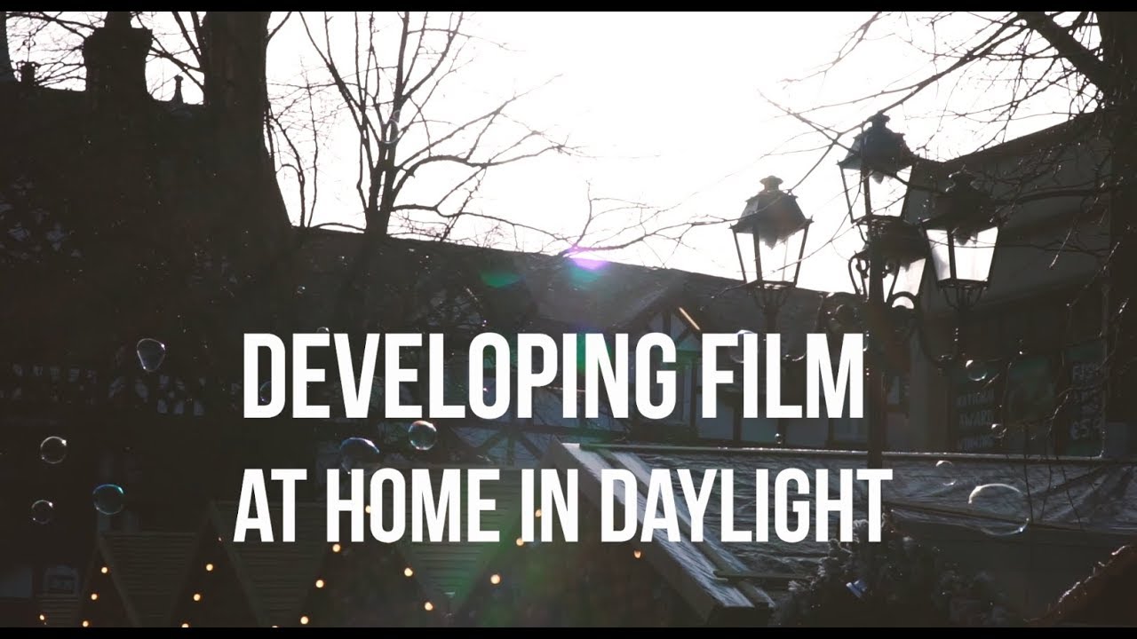 The easiest way to develop black & white film at home