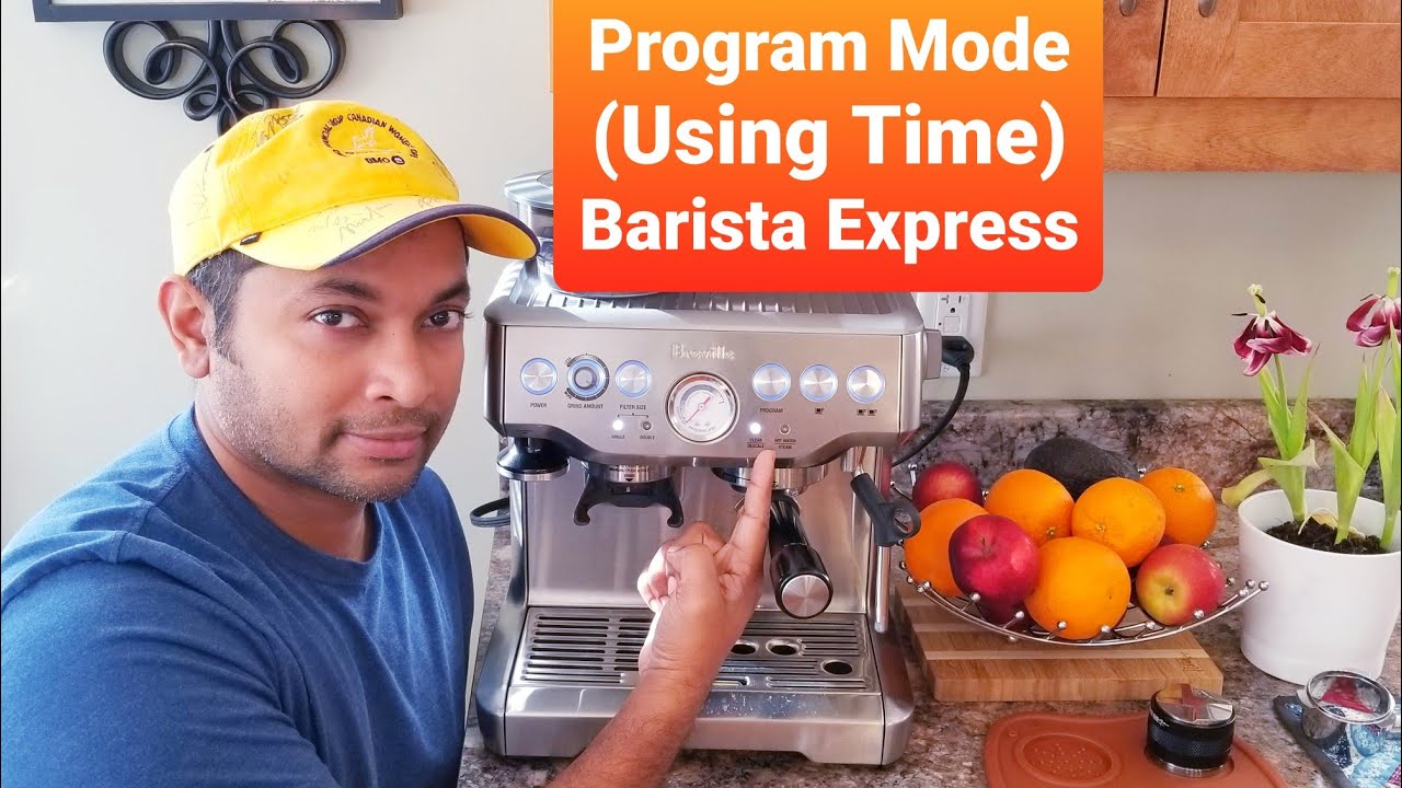 РЕЖИМ ПРОГРАММЫ в Breville Barista Express с использованием времени
