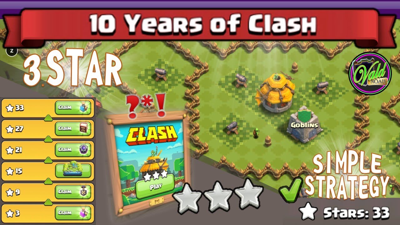 [10 Years of Clash] How to 3 Star the Last Challenge Easily | Clash of Clans