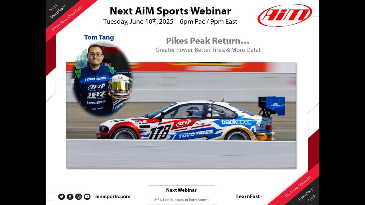 6-11 - Pikes Peak Return - Greater Power, Better Tires, & More Data! with Tom Tang - 6/10/2025