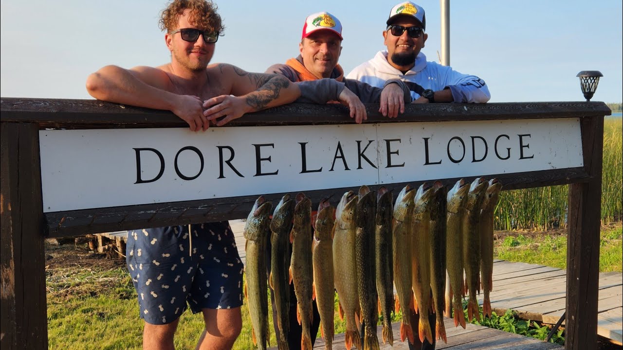 Fishing  at Dore Lake SK, CAN  #pikefishing #fishing #Canadafishing