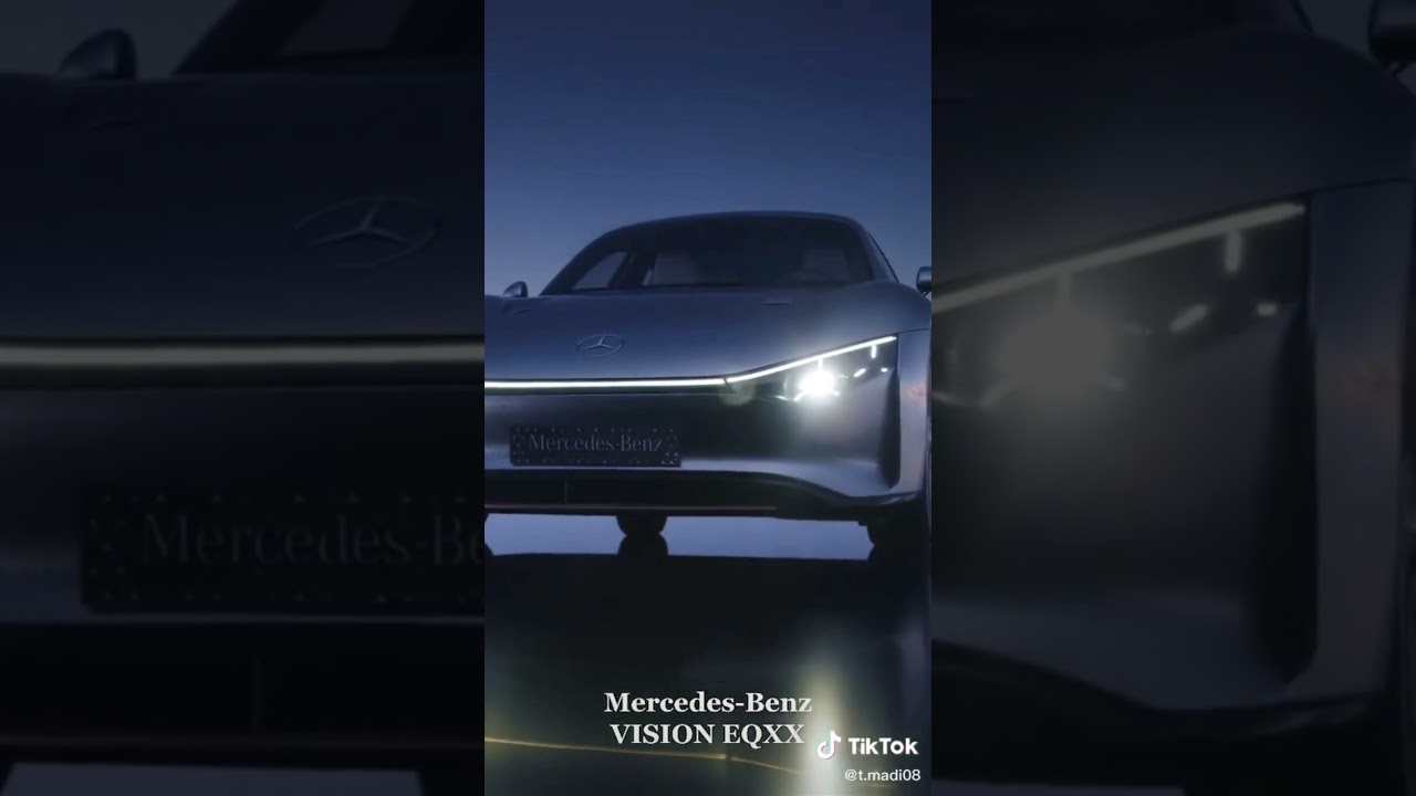 The all new Mercedes Benz Vision EQXX