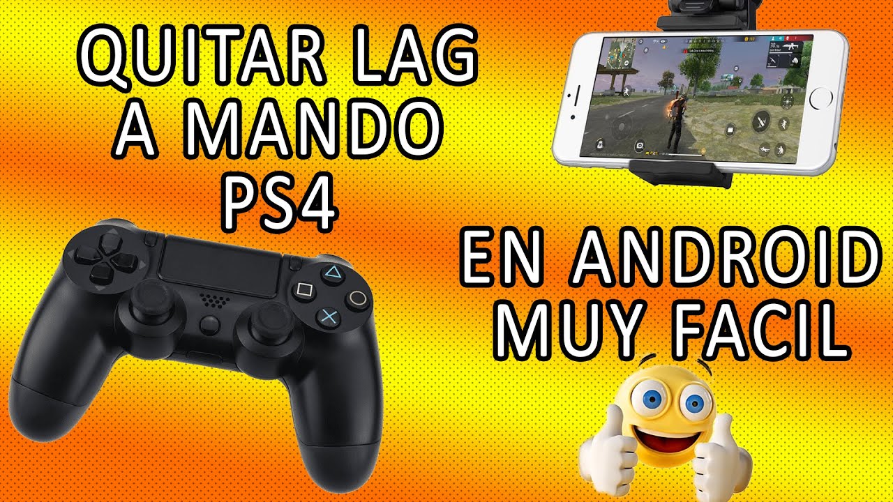 Haz Funcionar Tu Mando de PS4 en Android SIN LAG SIN RETRASOS