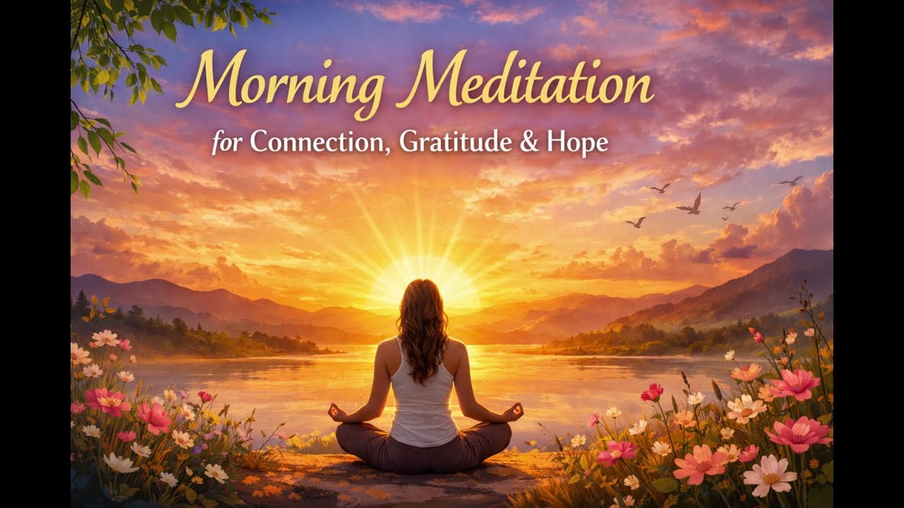 🌅Morning Meditation for Connection, Gratitude & Hope | Begin the Day Aligned