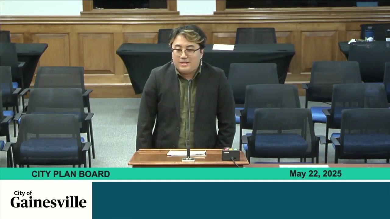 City Plan Board - 2025-05-22 | GNV FL
