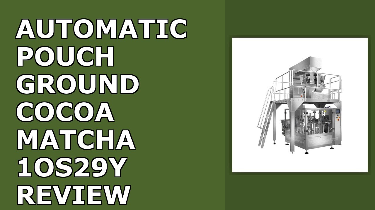 Automatic Pouch Ground Cocoa Matcha Milk Coffee Seasoning Powder Packing Machine Review