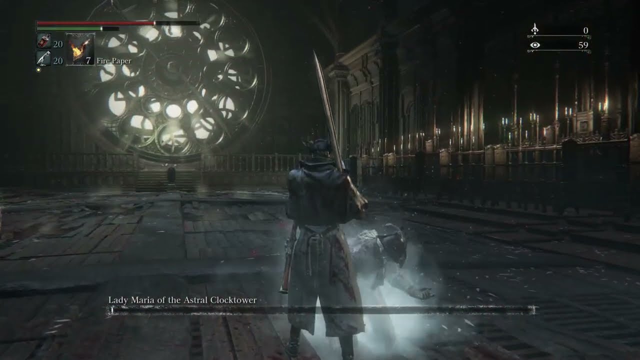 Bloodborne - Lady Maria Casual Strategy (No Parry)