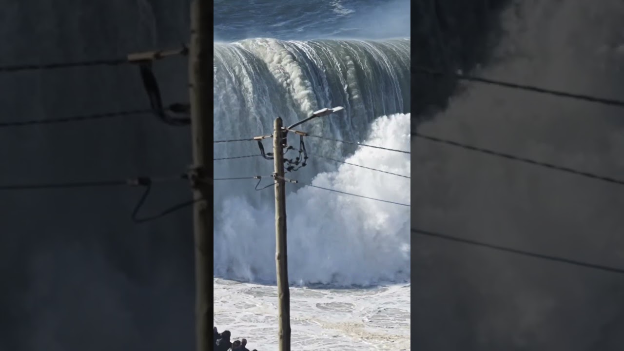 Ondas gigantes s&atilde;o sempre incr&iacute;veis #gigantesdenazar&eacute;