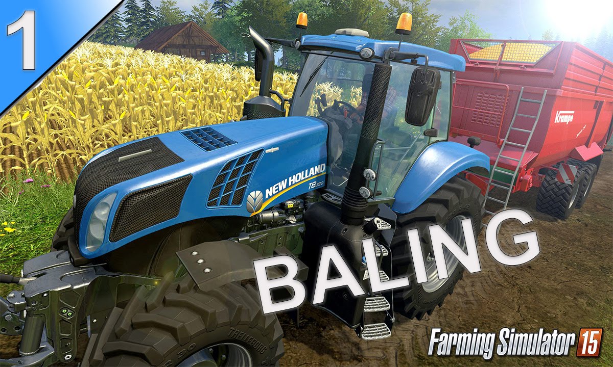 Farming Simulator 15 Tutorial: Baling