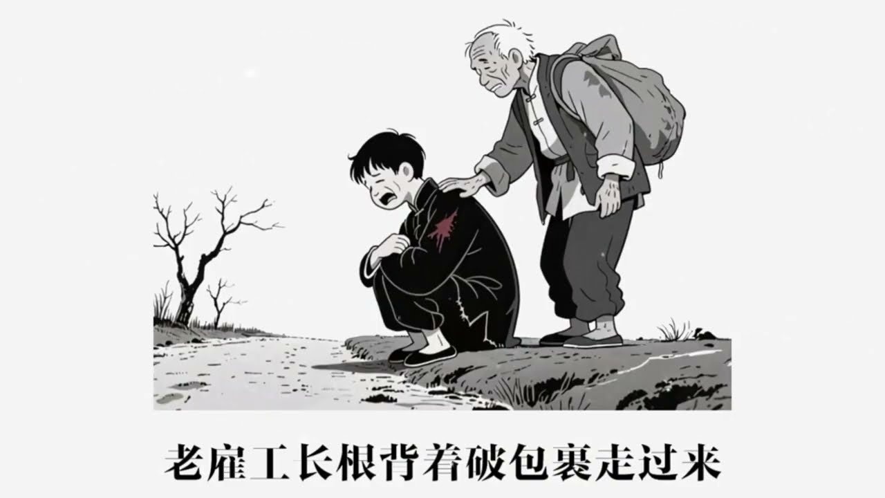 作家余华的《活着》. The novel 