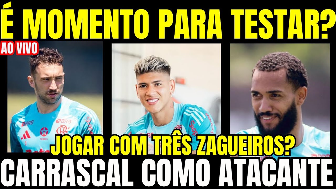FILIPE LU&Iacute;S PODE MUDAR O ATAQUE E A DEFESA I MUDAN&Ccedil;A NO ESQUEMA T&Aacute;TICO I TREINO NA ARGENTINA