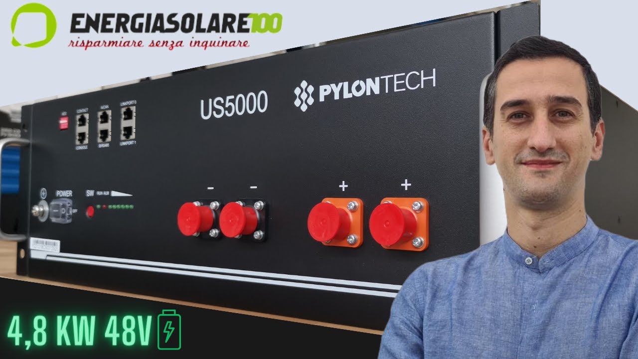 Pylontech US5000 - Pura potenza al servizio del tuo fotovoltaico!