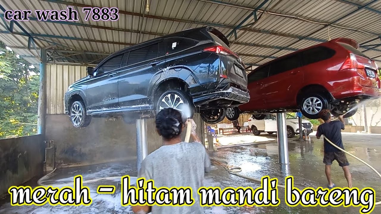 CUCI MOBIL KINCLONG DI CAR WASH 7883