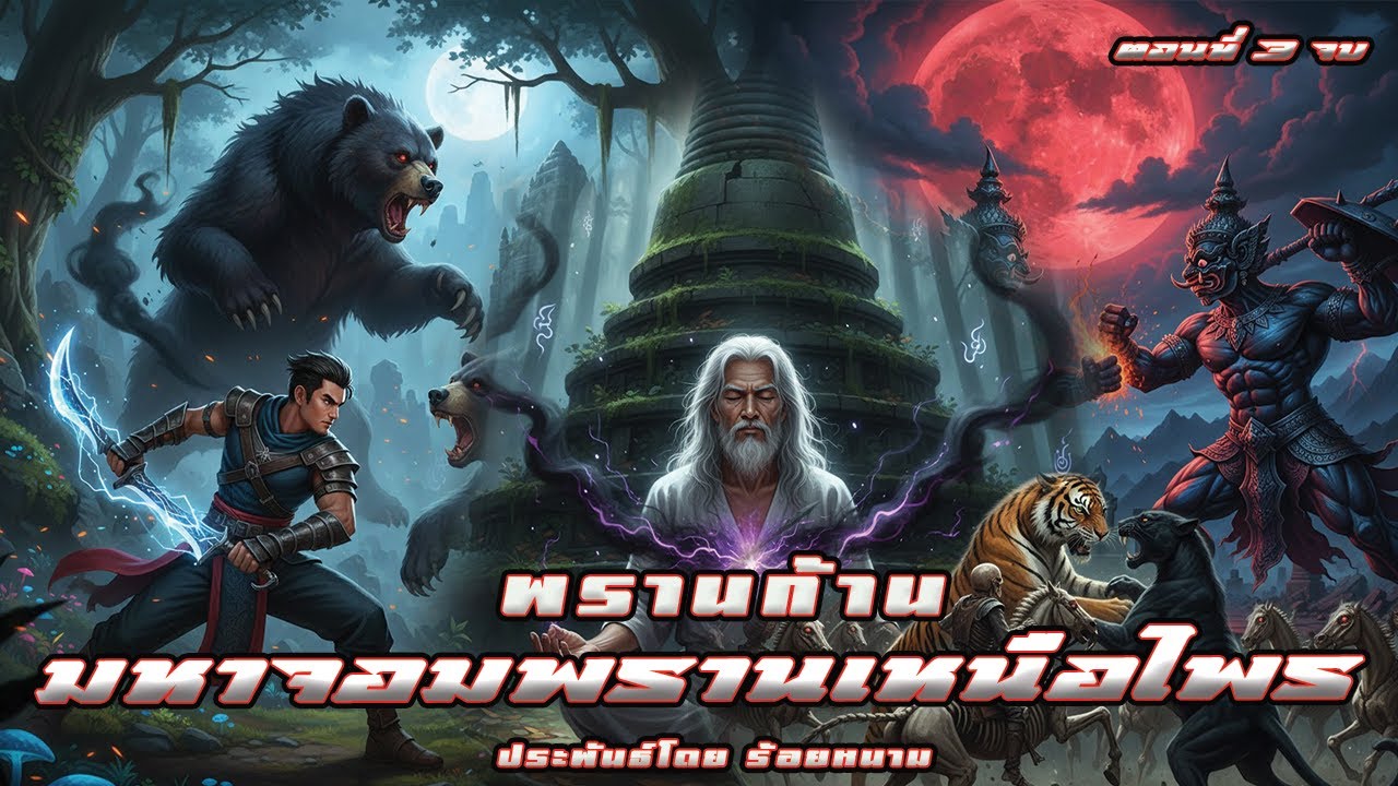 3.จบ พรานก้าน มหาจอมพรานเหนือไพร ตอนที่ 3 ประพันธ์โดย ร้อยหนาม