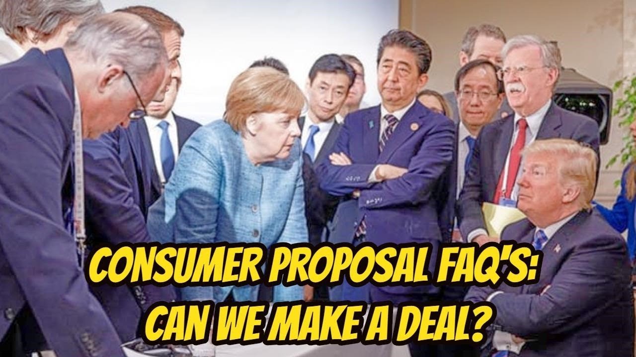 CONSUMER PROPOSAL IN CANADA: CONSUMER PROPOSAL TORONTO ONTARIO REVIEW