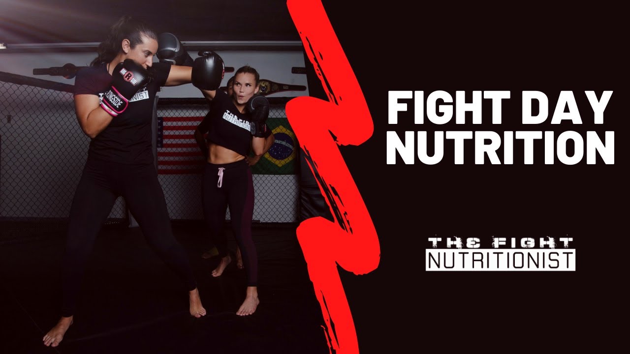 What do fighters eat on fight day?