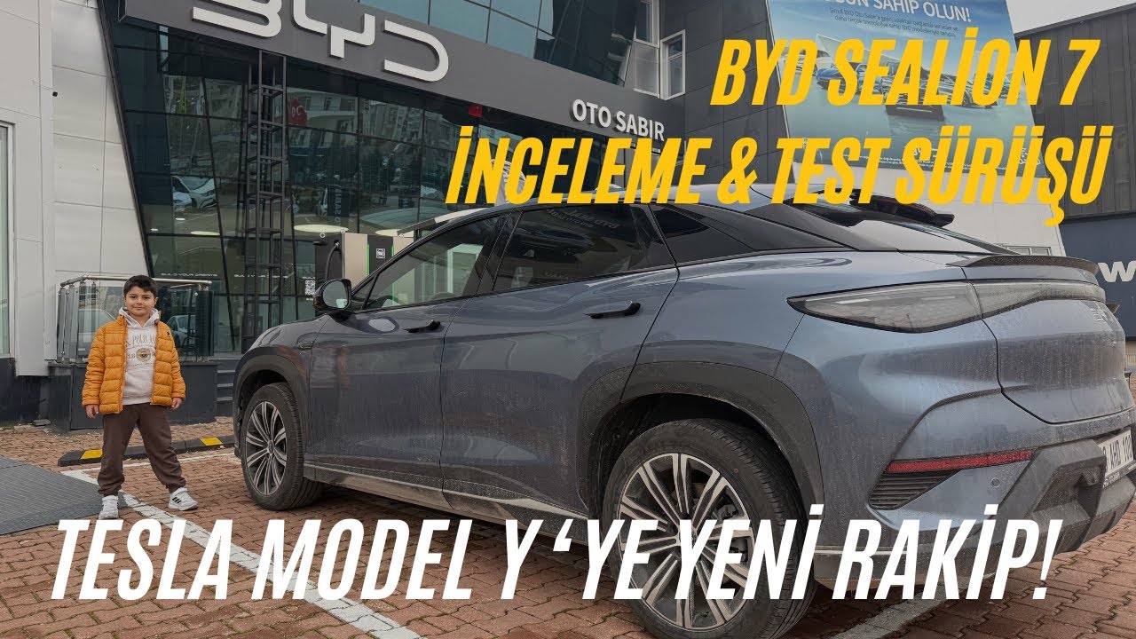 BYD Sealion 7 İnceleme & Test Sürüşü | Tesla Model Y'ye Rakip Olur Mu?