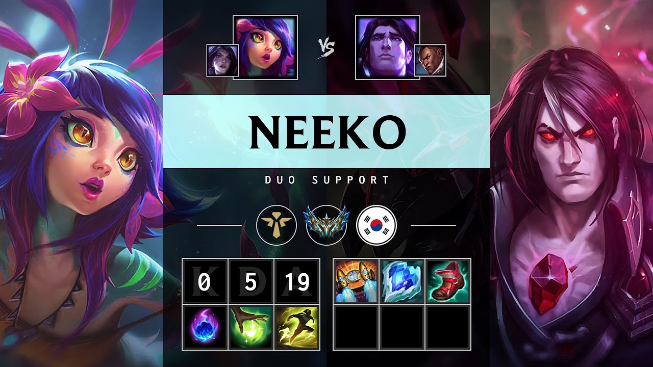 Neeko Support vs Taric - KR Challenger Patch 25.20
