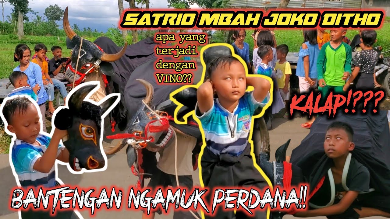 KERAMAT! BANTENGAN NGAMUK! bagong kesurupan?? demit ngamuk ditawari es susu minta menyan #bantengan